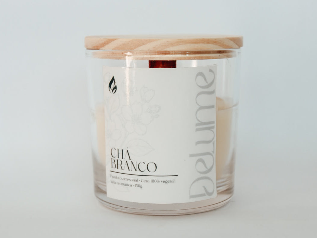 Vela Chá Branco